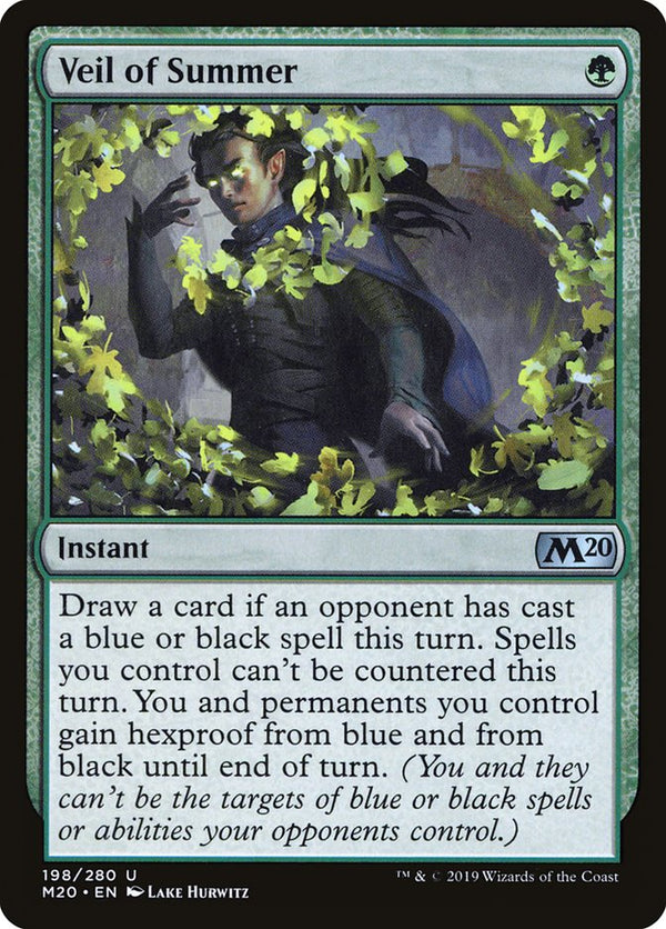 Veil of Summer - Magic: The Gathering