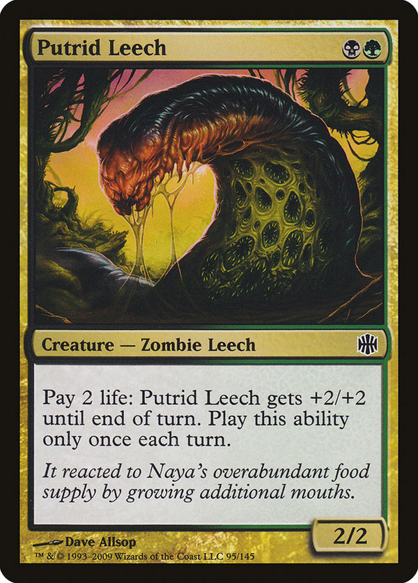 Putrid Leech - Magic: The Gathering