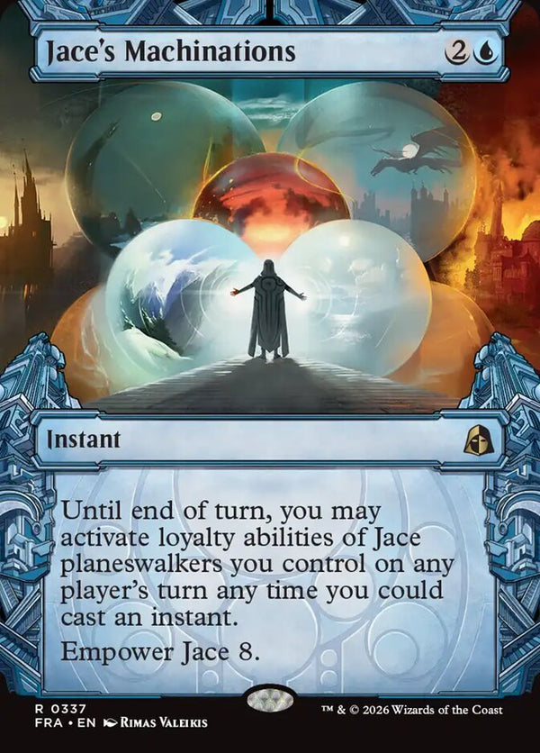 Jace's Machinations (Showcase) (FRA 337) - Magic: The Gathering