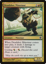 Deadshot Minotaur - Magic: The Gathering