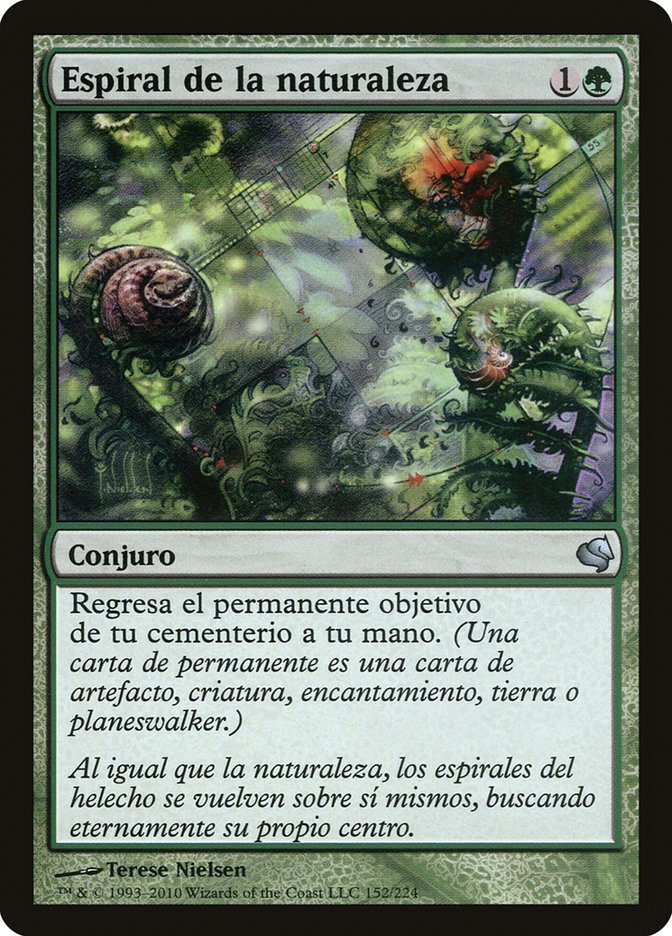 Nature's Spiral (Spanish) - "Espiral de la naturaleza"