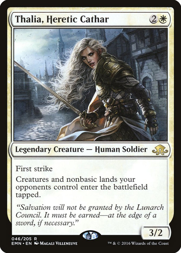 Thalia, Heretic Cathar - Magic: The Gathering