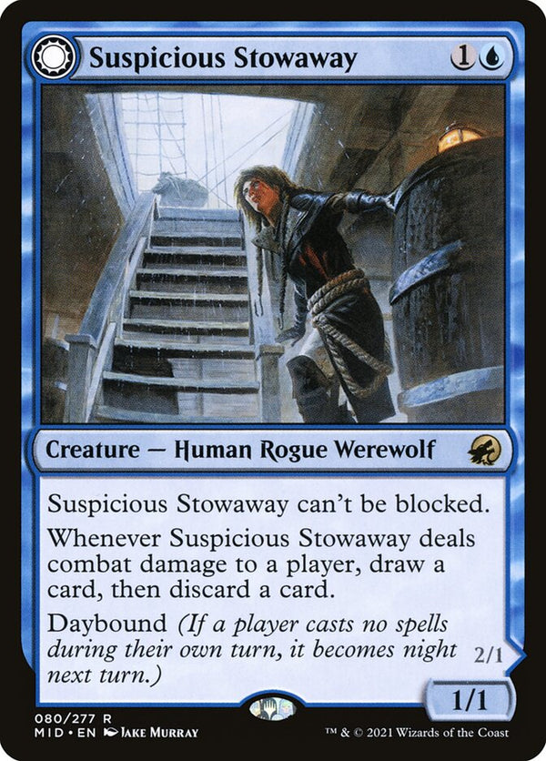 Suspicious Stowaway - Magic: The Gathering