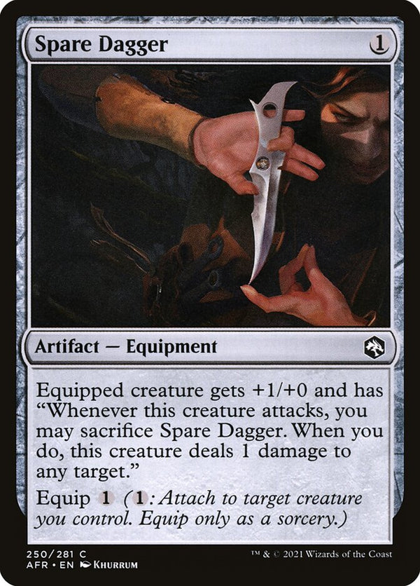 Spare Dagger - Magic: The Gathering
