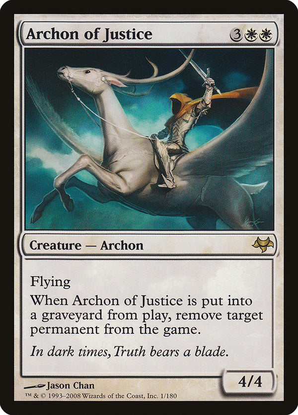Archon of Justice - Magic: The Gathering
