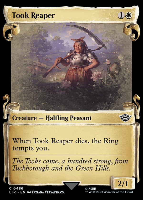 Took Reaper (Showcase Scrolls) - Magic: The Gathering