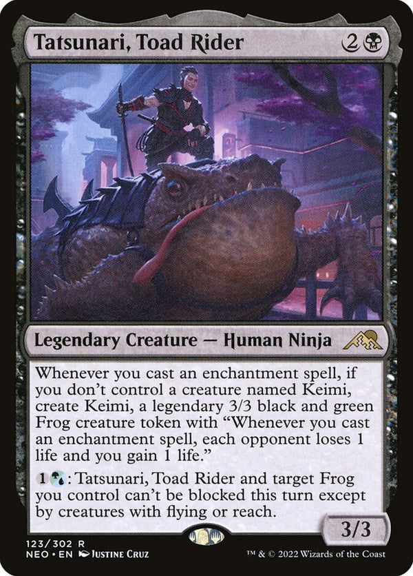 Tatsunari, Toad Rider - Magic: The Gathering