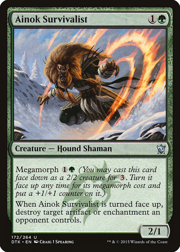 Ainok Survivalist - Magic: The Gathering