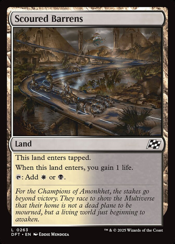 Scoured Barrens - Magic: The Gathering