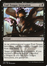 Foul-Tongue Invocation - Magic: The Gathering