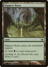 Slippery Karst - Magic: The Gathering