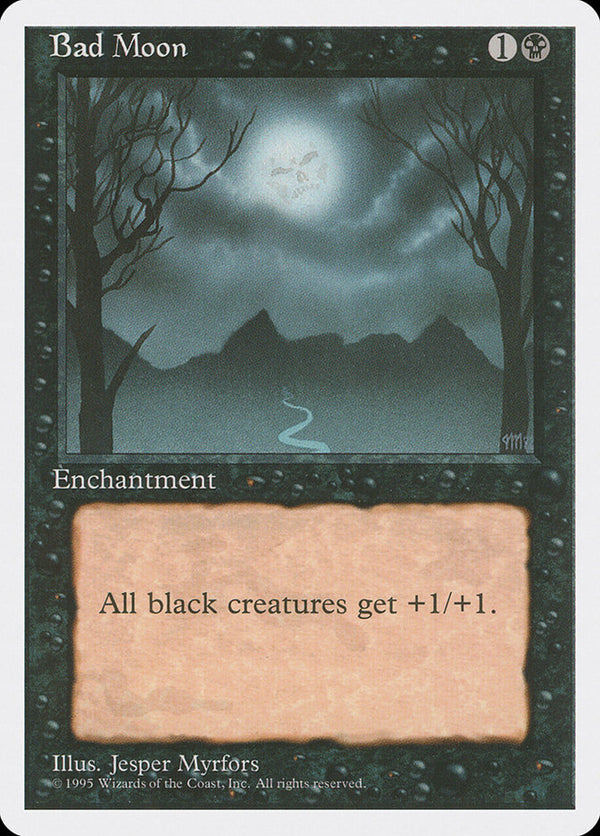 Bad Moon - Magic: The Gathering