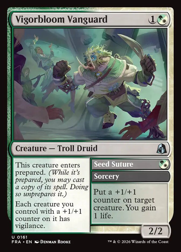 Vigorbloom Vanguard (FRA 161) - Magic: The Gathering