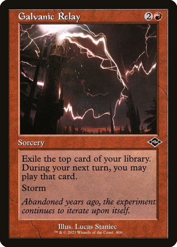 Galvanic Relay (Retro Frame) - Magic: The Gathering