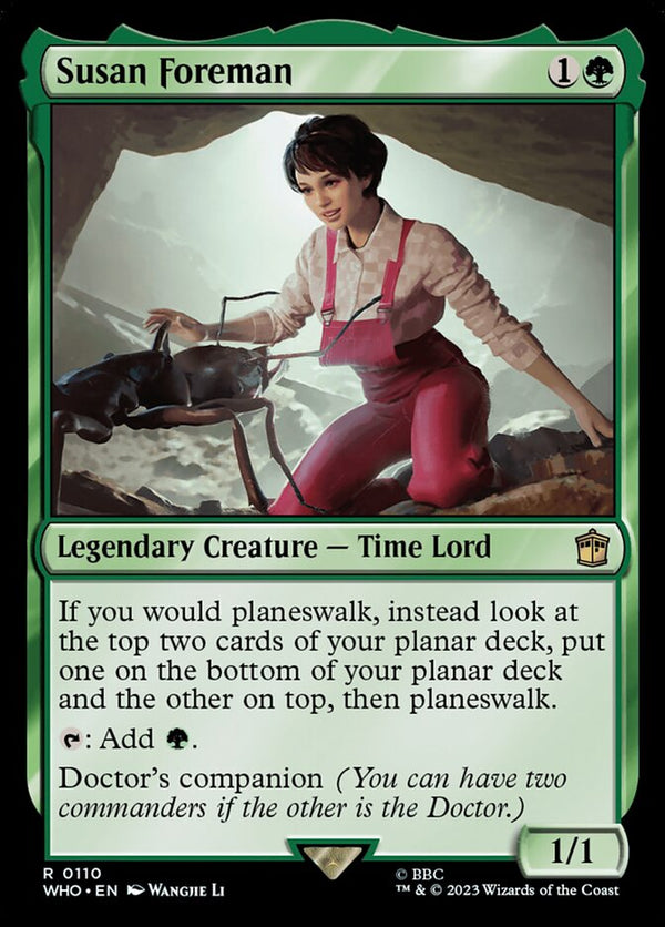 Susan Foreman - Magic: The Gathering