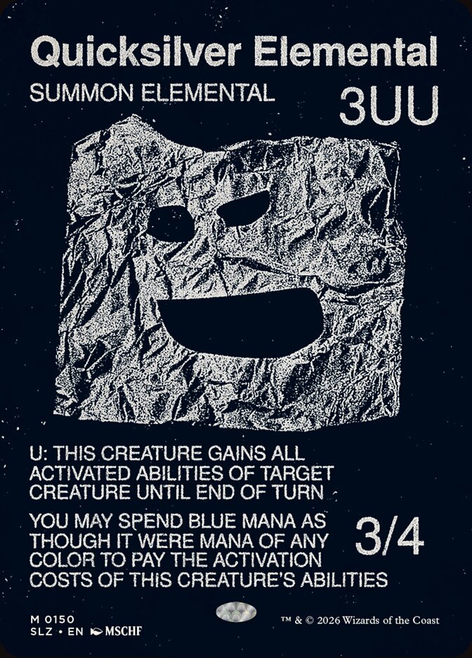 Quicksilver Elemental (0150)