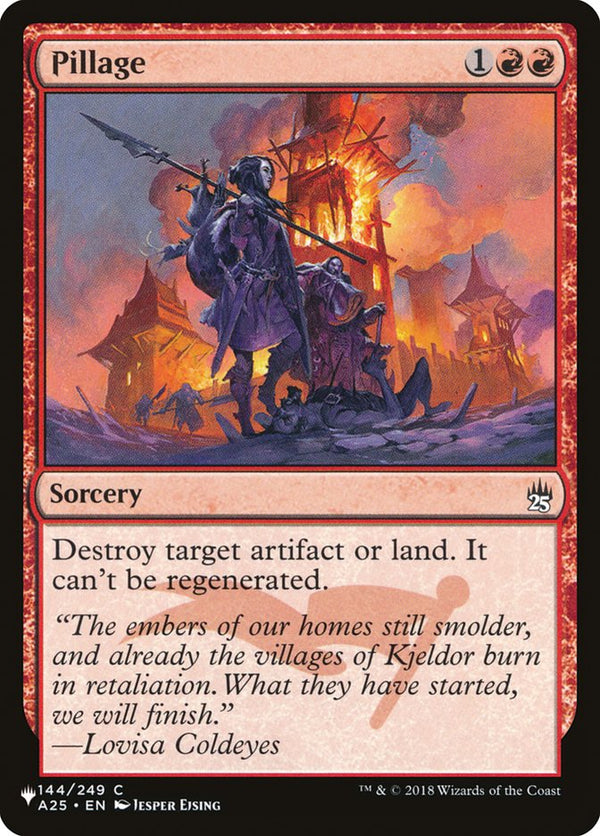 Pillage - Magic: The Gathering