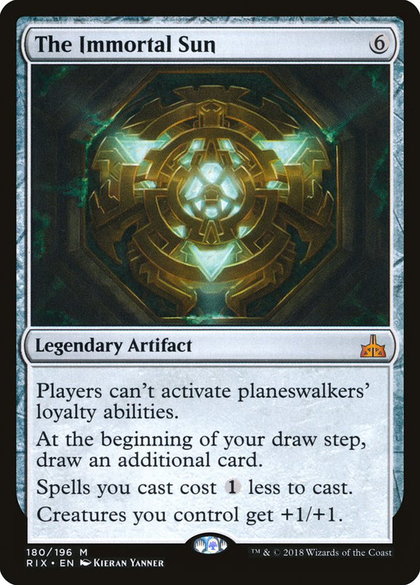 The Immortal Sun - Magic: The Gathering