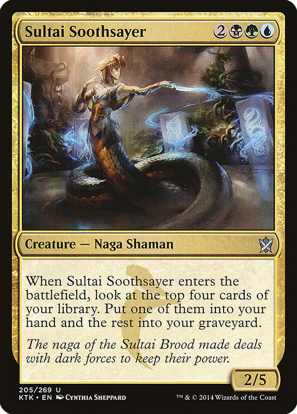 Sultai Soothsayer - Magic: The Gathering