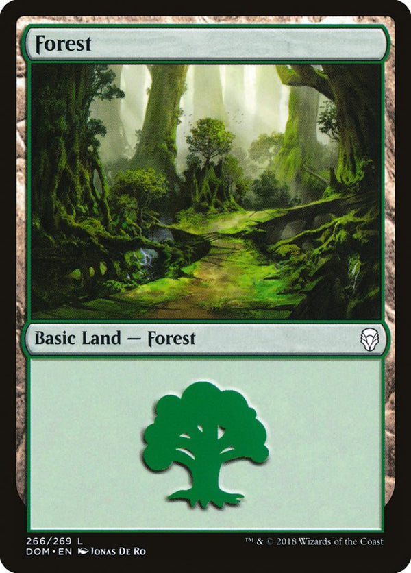 Forest (266) - Magic: The Gathering