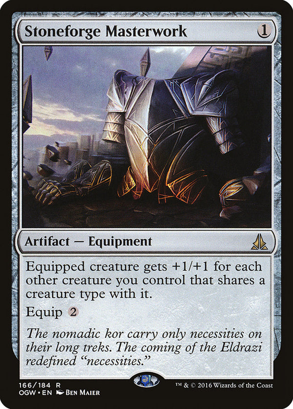 Stoneforge Masterwork - Magic: The Gathering