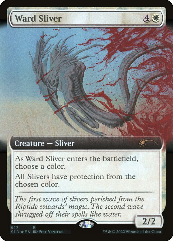 Ward Sliver (Extended Art) - Magic: The Gathering