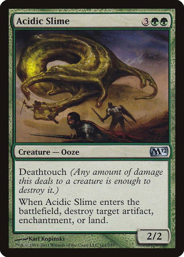 Acidic Slime - Magic: The Gathering
