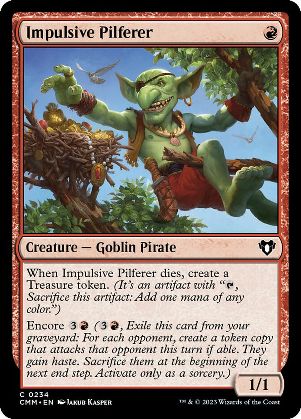 Impulsive Pilferer - Magic: The Gathering