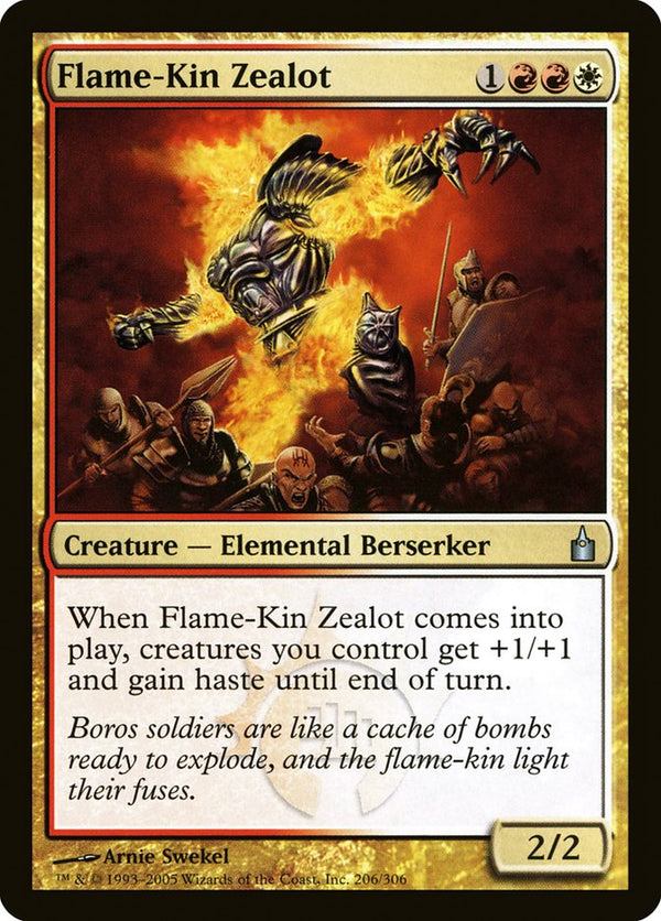 Flame-Kin Zealot - Magic: The Gathering