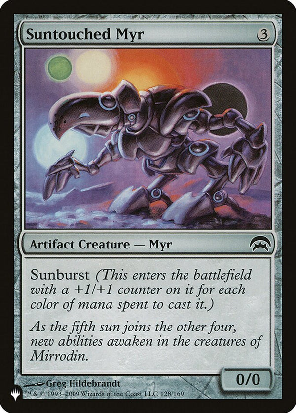Suntouched Myr - Magic: The Gathering