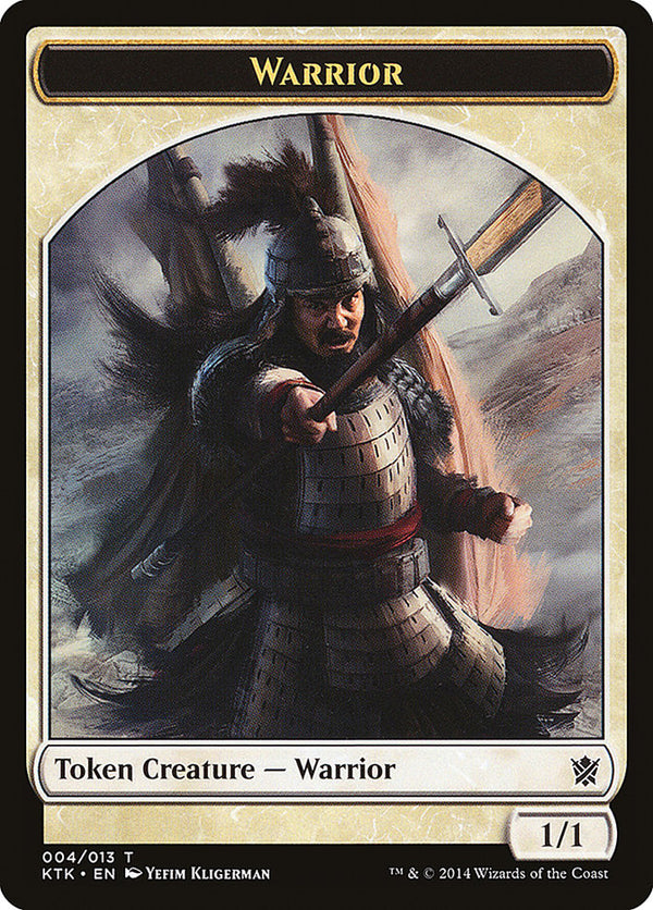 Warrior Token (004) - Magic: The Gathering