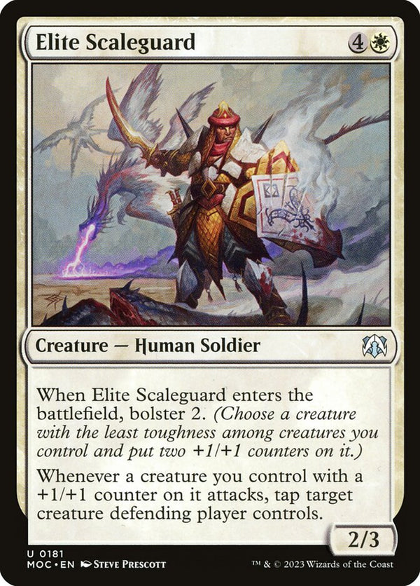 Elite Scaleguard - Magic: The Gathering