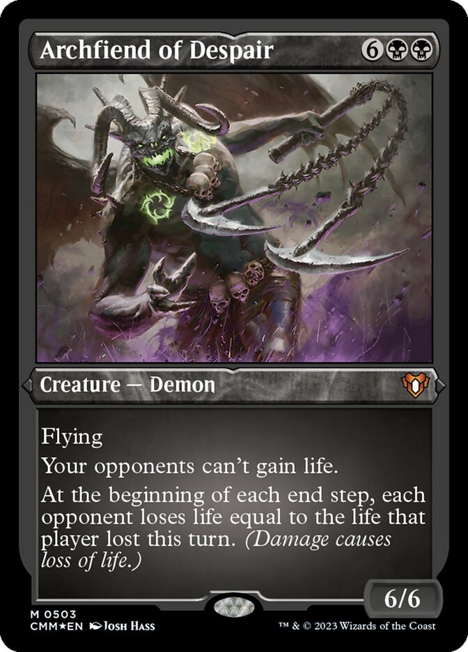 Archfiend of Despair (Foil Etched)
