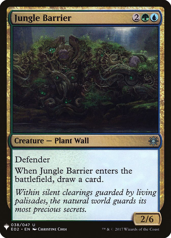 Jungle Barrier - Magic: The Gathering