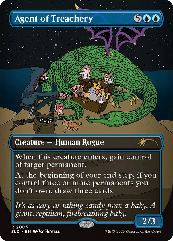 Agent of Treachery [Secret Lair Drop Series] - Magic: The Gathering