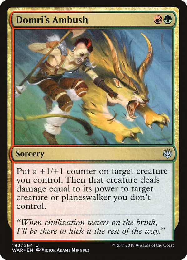 Domri's Ambush - Magic: The Gathering