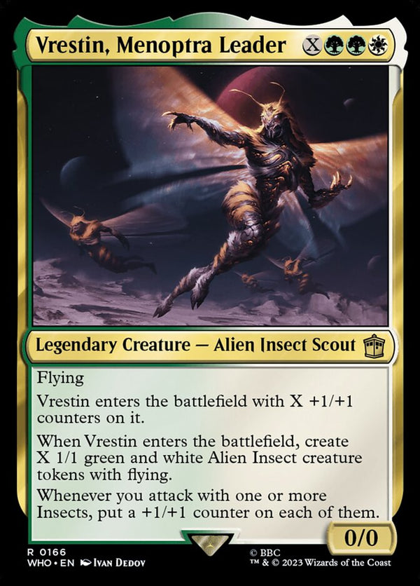Vrestin, Menoptra Leader - Magic: The Gathering