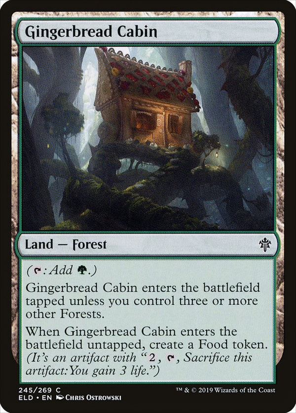 Gingerbread Cabin - Magic: The Gathering