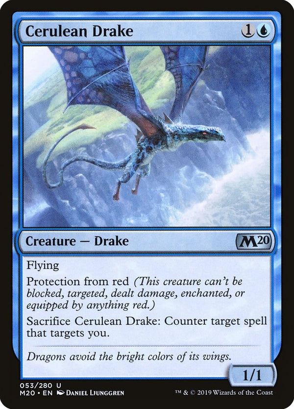 Cerulean Drake - Magic: The Gathering