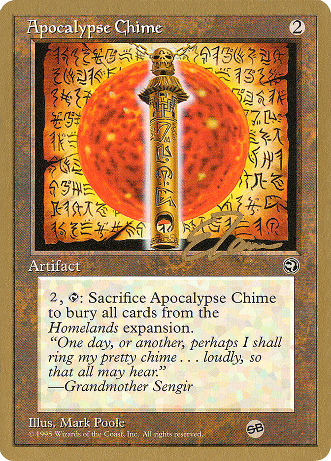 Apocalypse Chime - 1996 Eric Tam (HML) (SB)