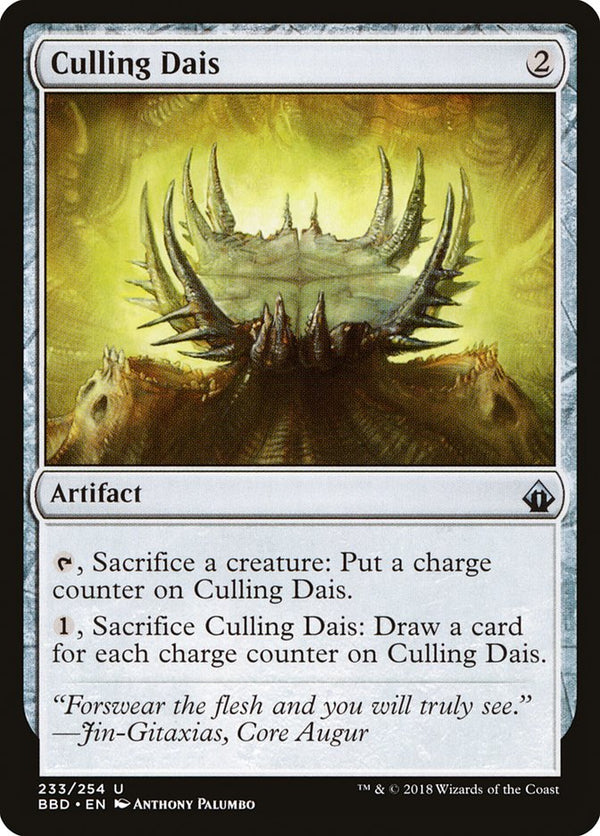 Culling Dais - Magic: The Gathering