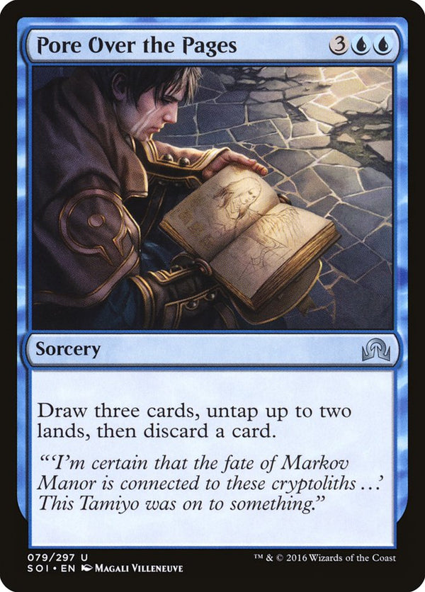 Pore Over the Pages - Magic: The Gathering