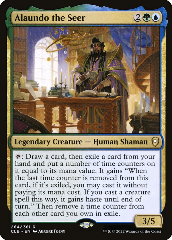 Alaundo the Seer - Magic: The Gathering