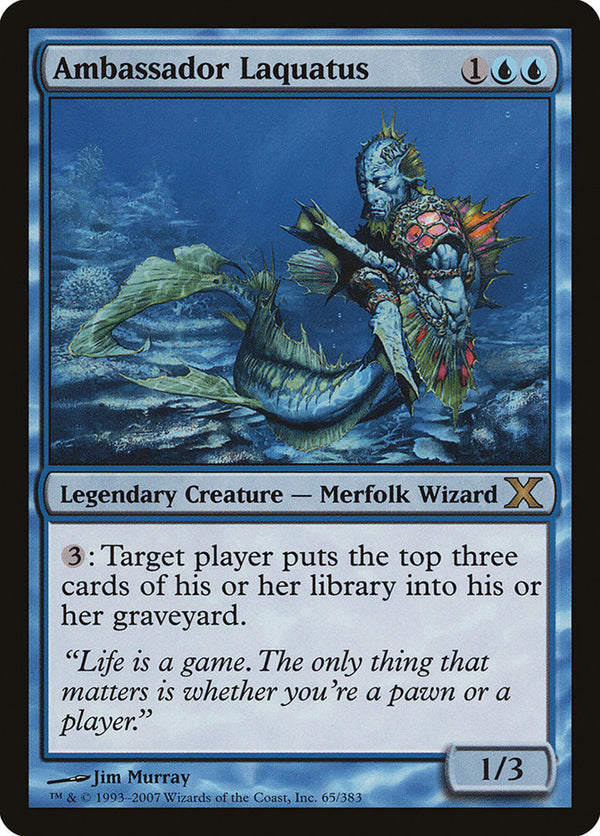 Ambassador Laquatus - Magic: The Gathering