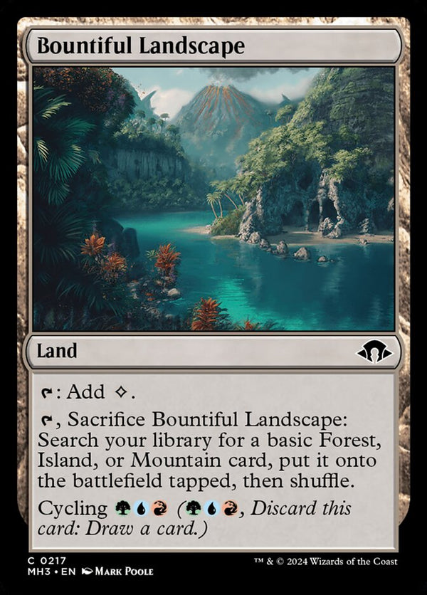 Bountiful Landscape - Magic: The Gathering