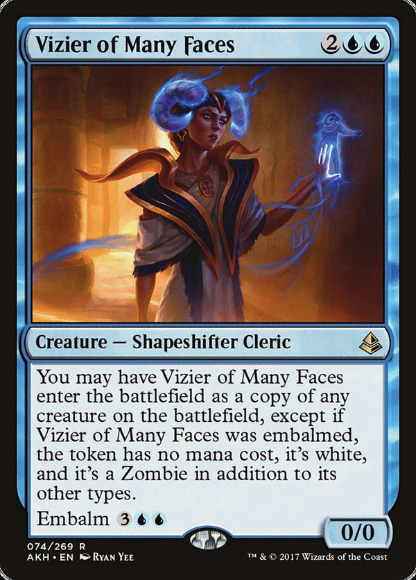 Vizier of Many Faces - Magic: The Gathering