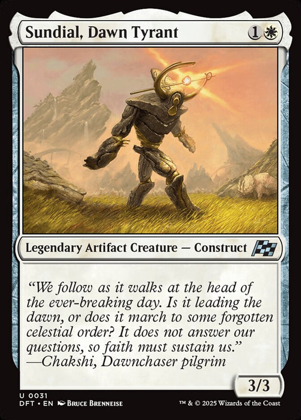 Sundial, Dawn Tyrant - Magic: The Gathering