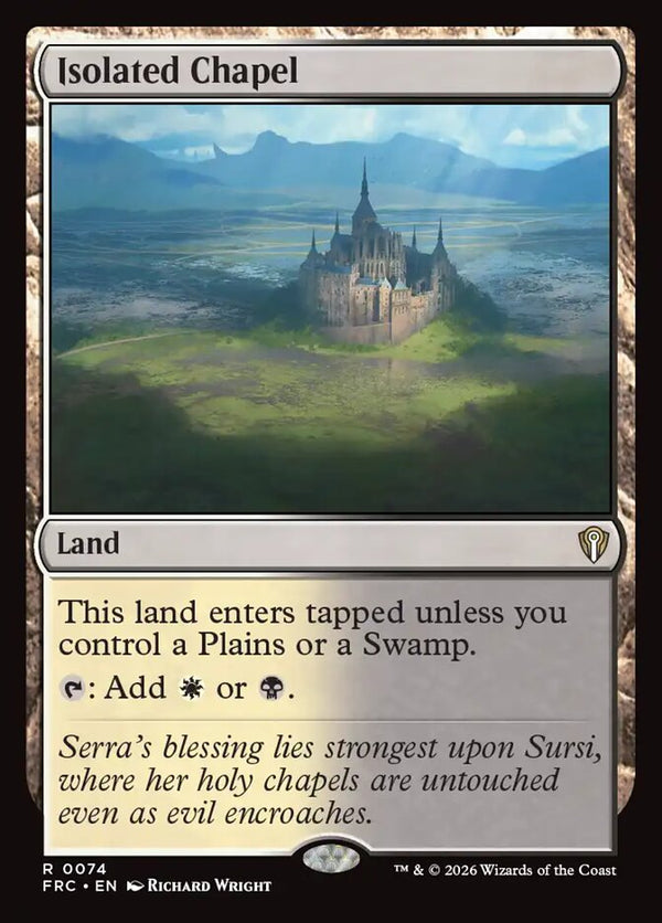 Isolated Chapel (FRC 74) - Magic: The Gathering