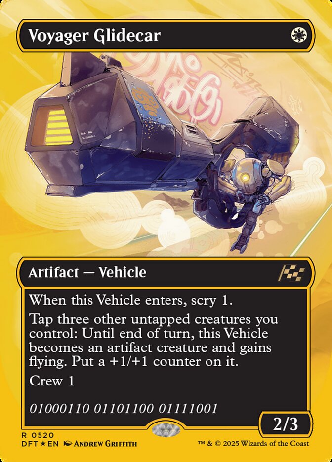 Voyager Glidecar (Borderless) (First-Place Foil)