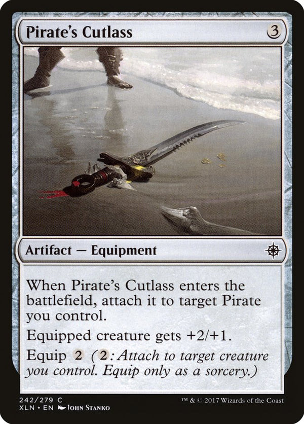 Pirate's Cutlass - Magic: The Gathering